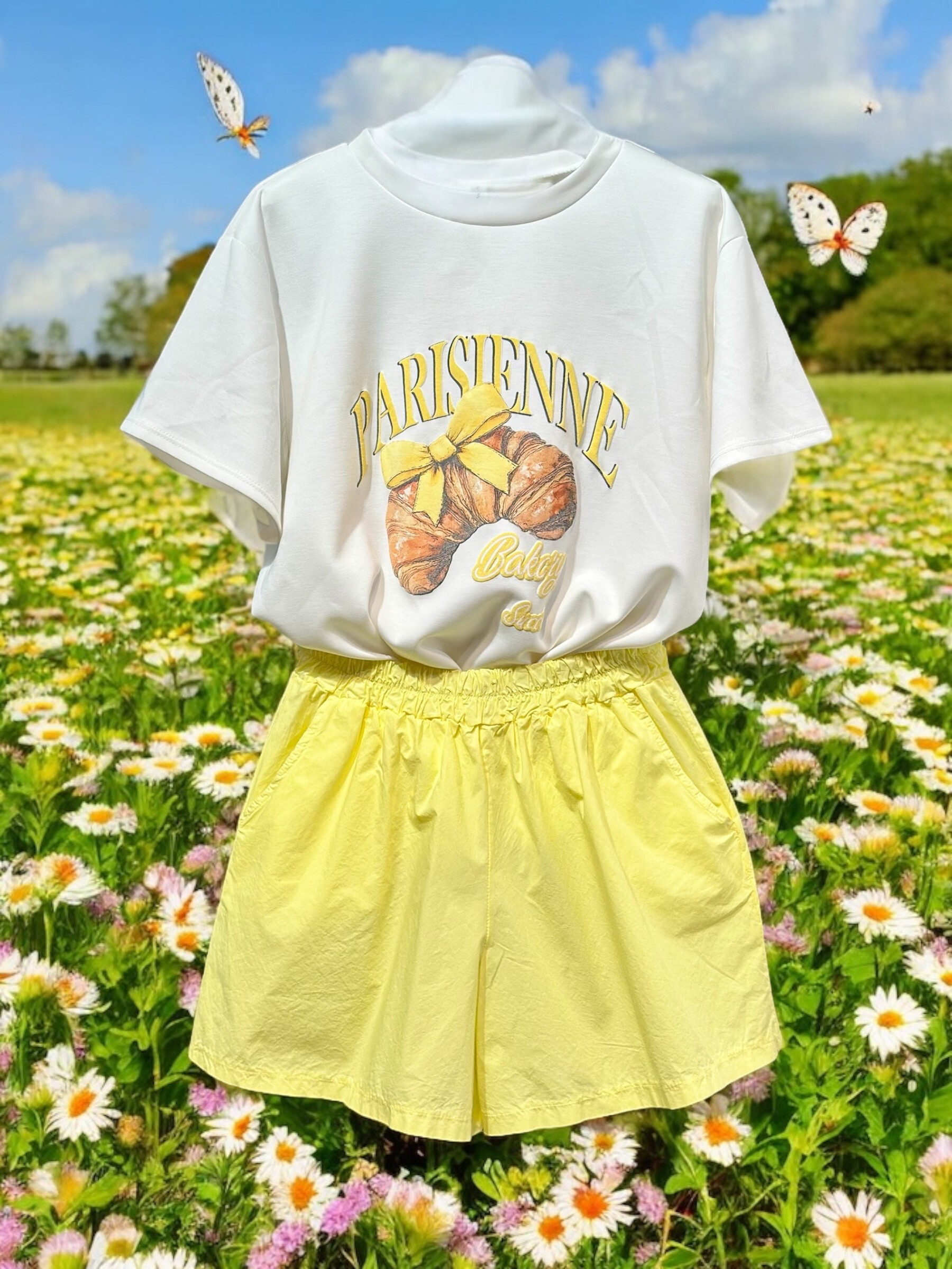 Grossiste AROMA - short en popeline