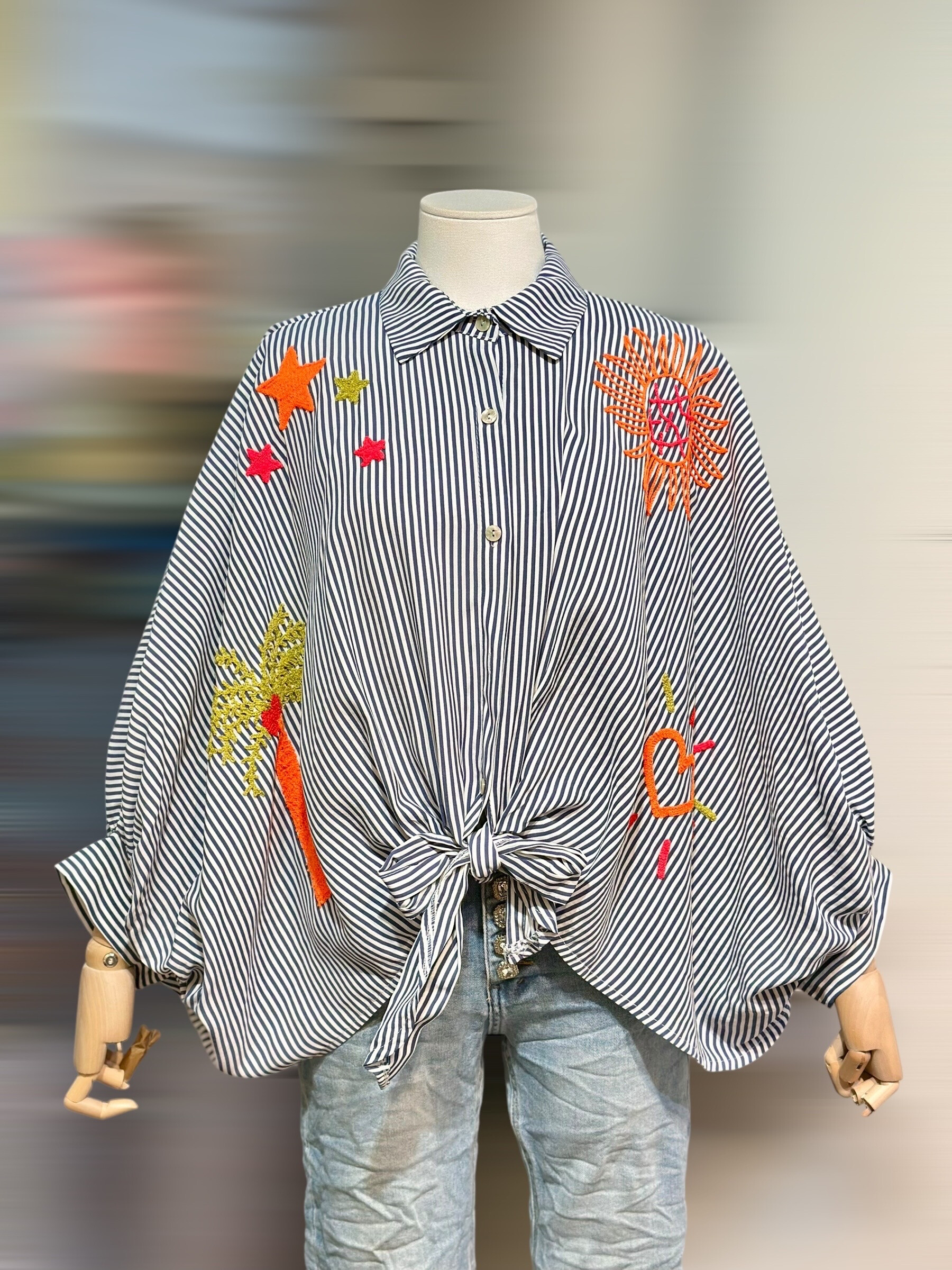 Wholesaler AROMA - embroidered tunic