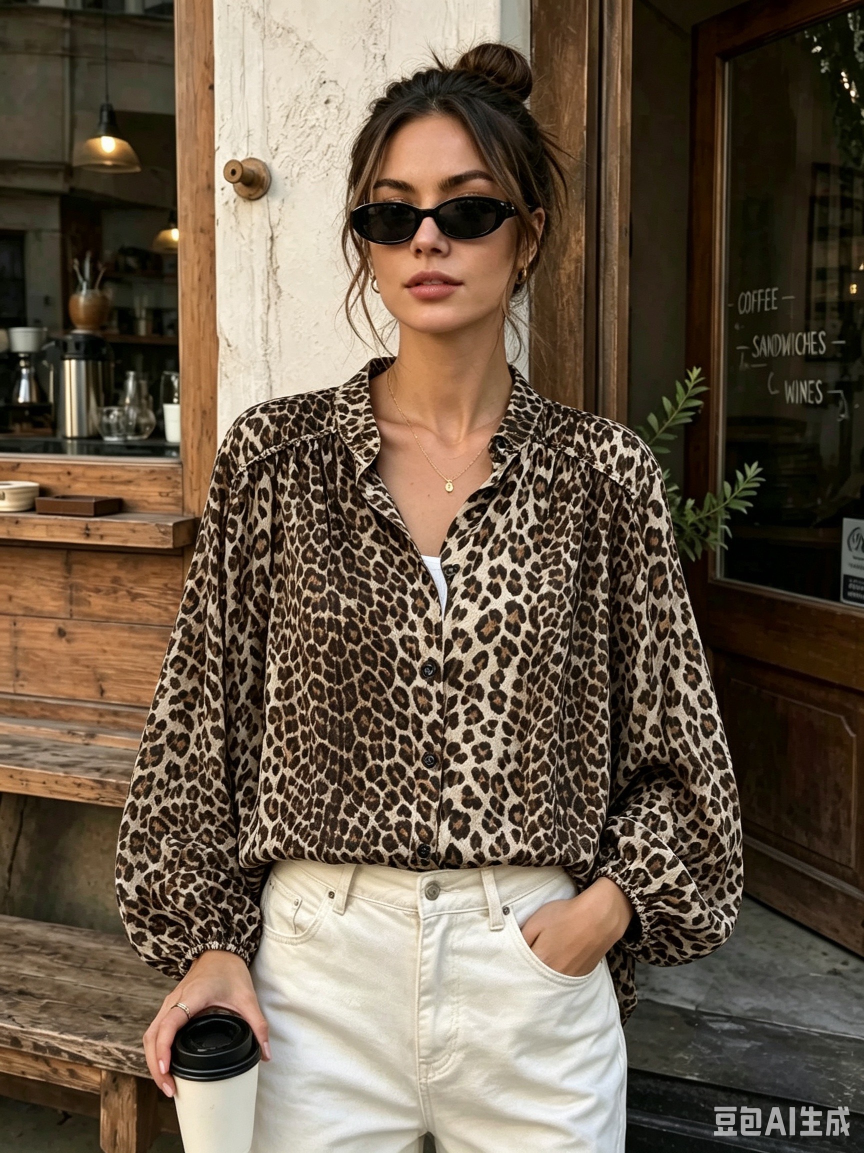 Wholesaler AROMA - leopard tunic
