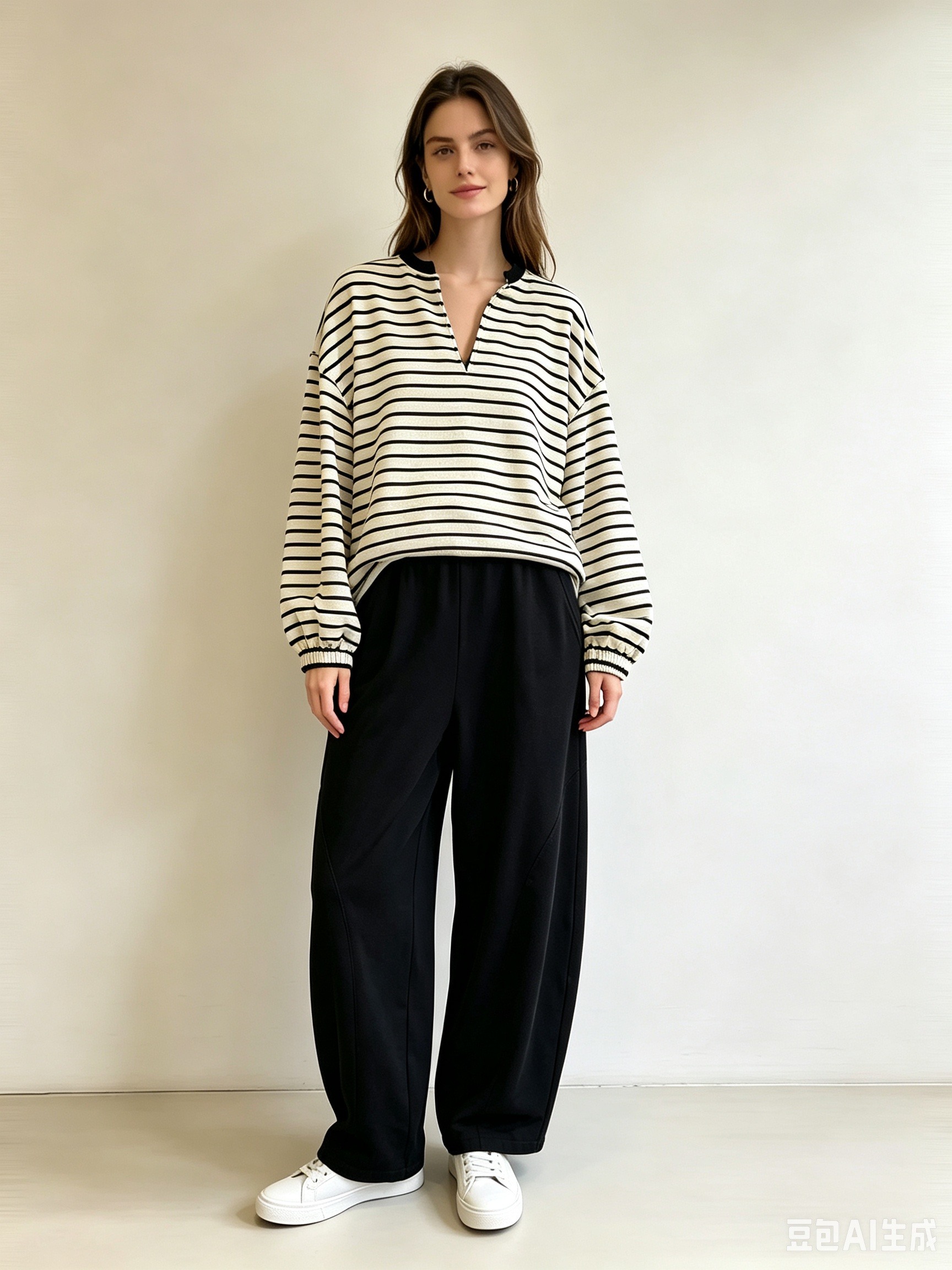 Wholesaler AROMA - striped sweatshirt