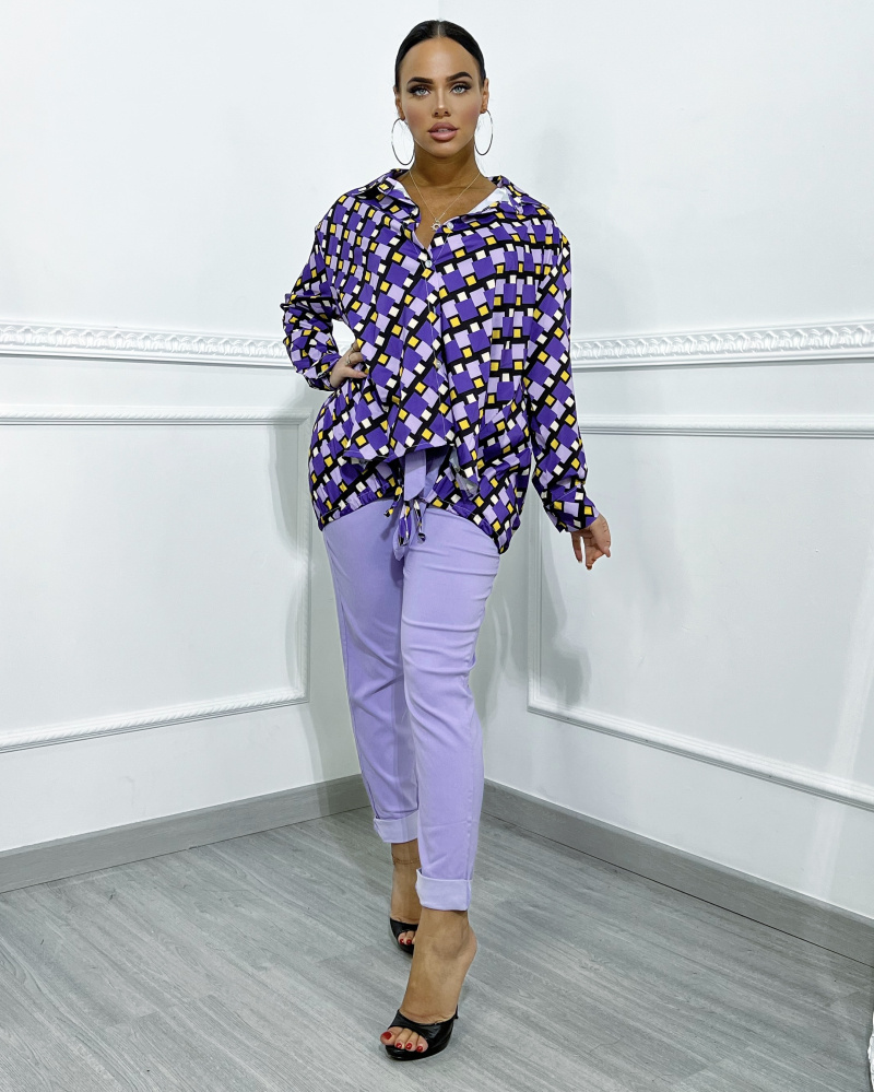 Wholesaler Artflow - Geometrical pattern shirt
