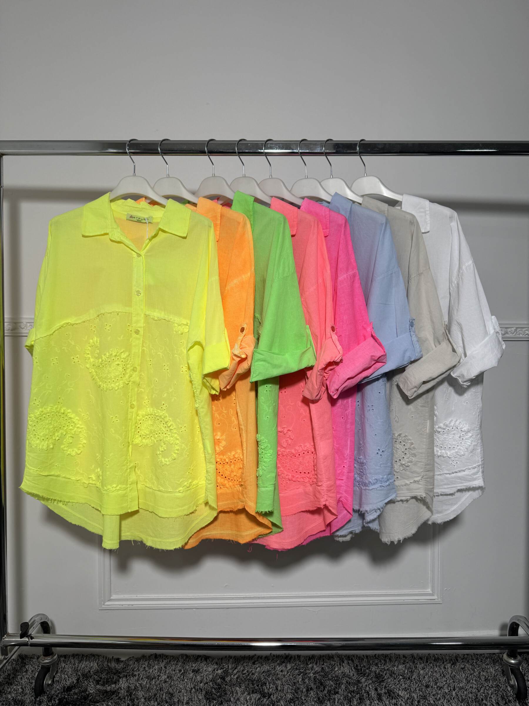 Wholesaler Artflow - Cotton shirt - relaxed chic and versatility