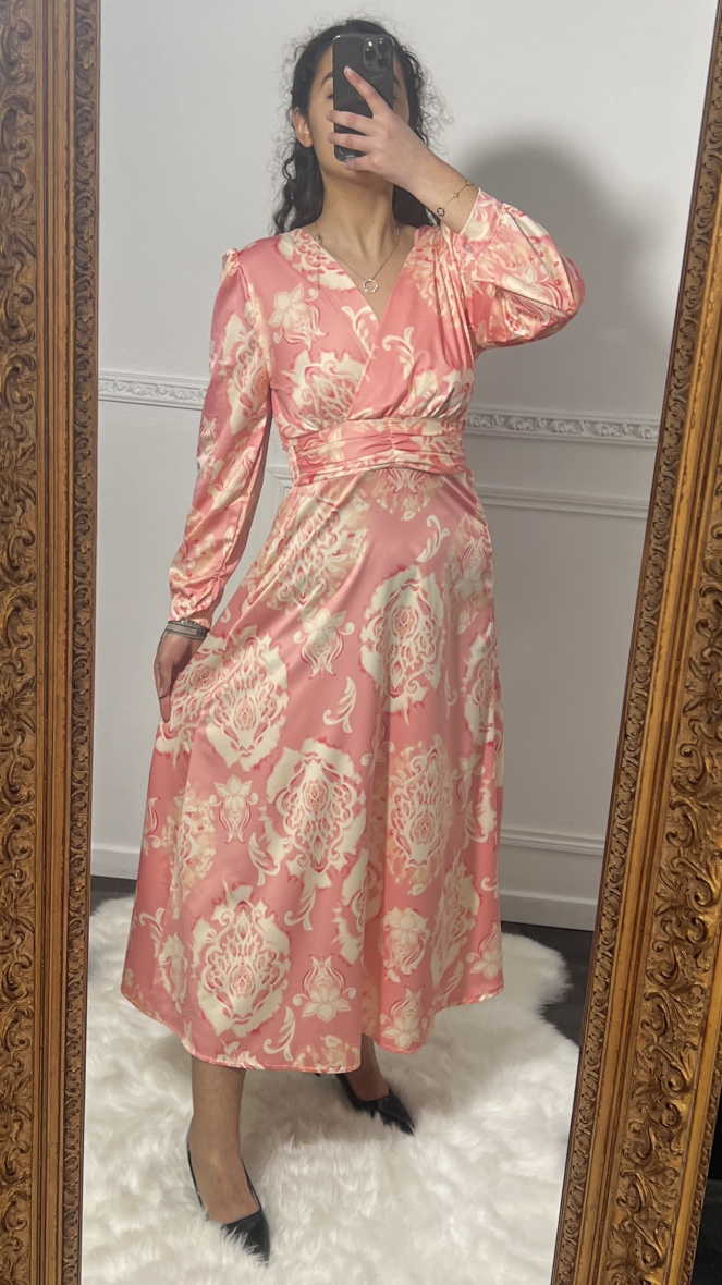 Wholesaler Artflow - Open back dress with prints