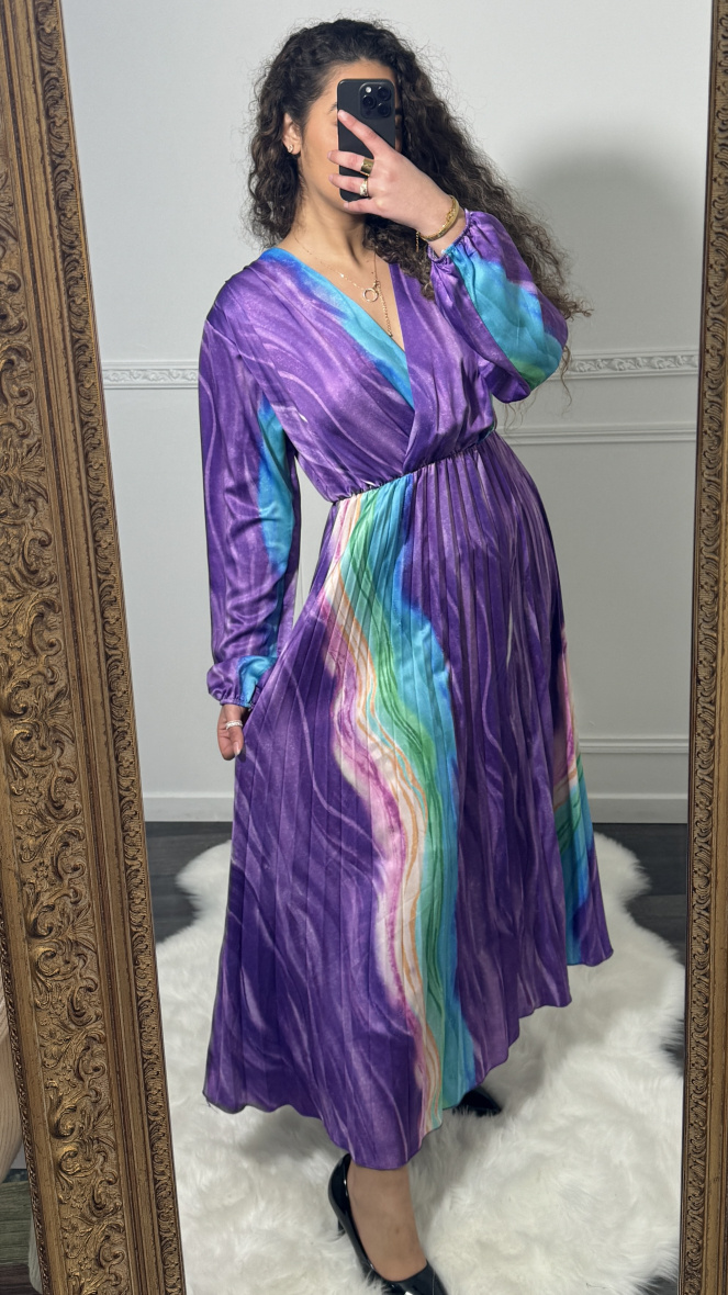 Wholesaler Artflow - Long satin dress