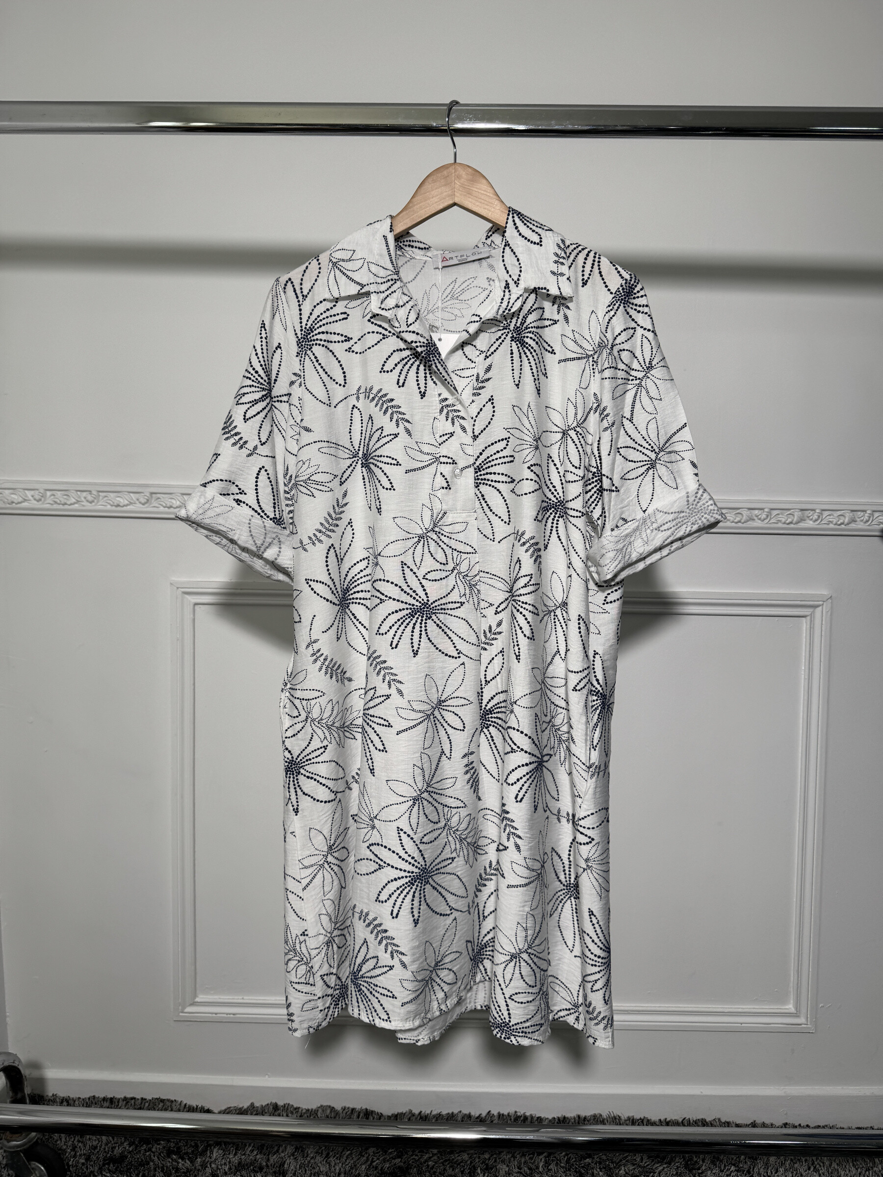 Wholesaler Artflow - Fluid tunic with pockets - practical and stylish