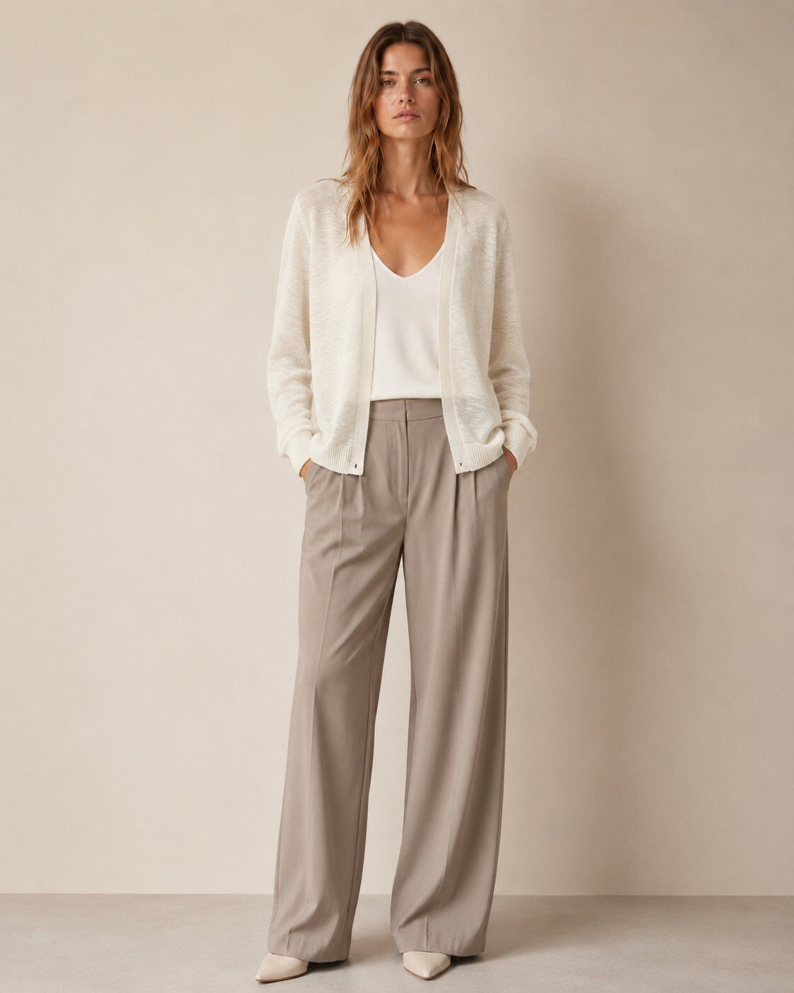 Wholesaler ARTICO MAGLIFICIO - Women's long summer cardigan in lightweight knit with a semi-transparent effect