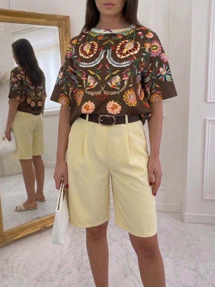 Grossiste ASHECO - Bermuda avec ceinture