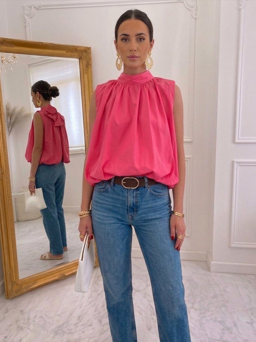 Grossiste ASHECO - Top Cotton dos ouvert