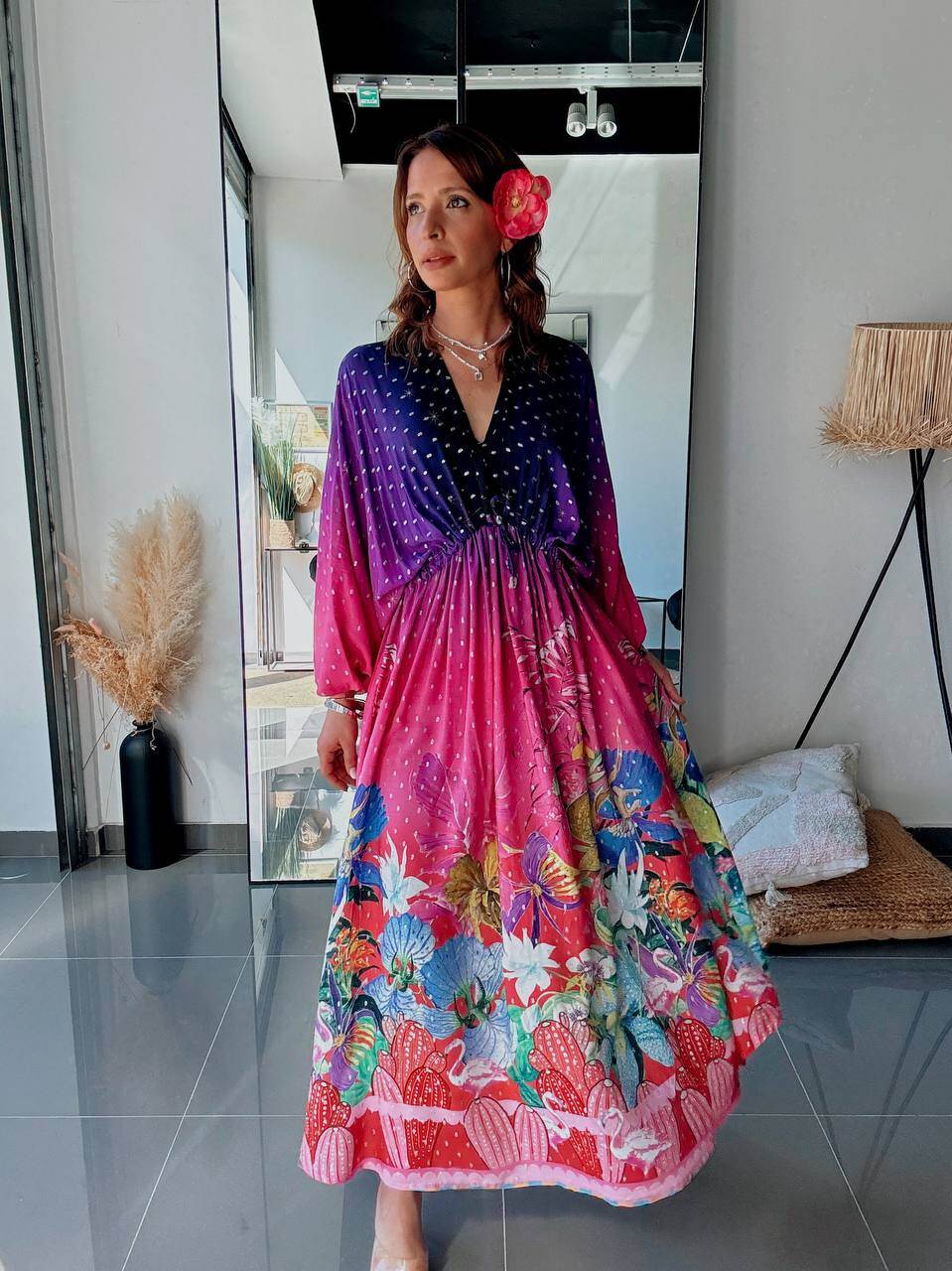 chinese dress ladies Venus Womens Wrap Maxi Dress main image 0