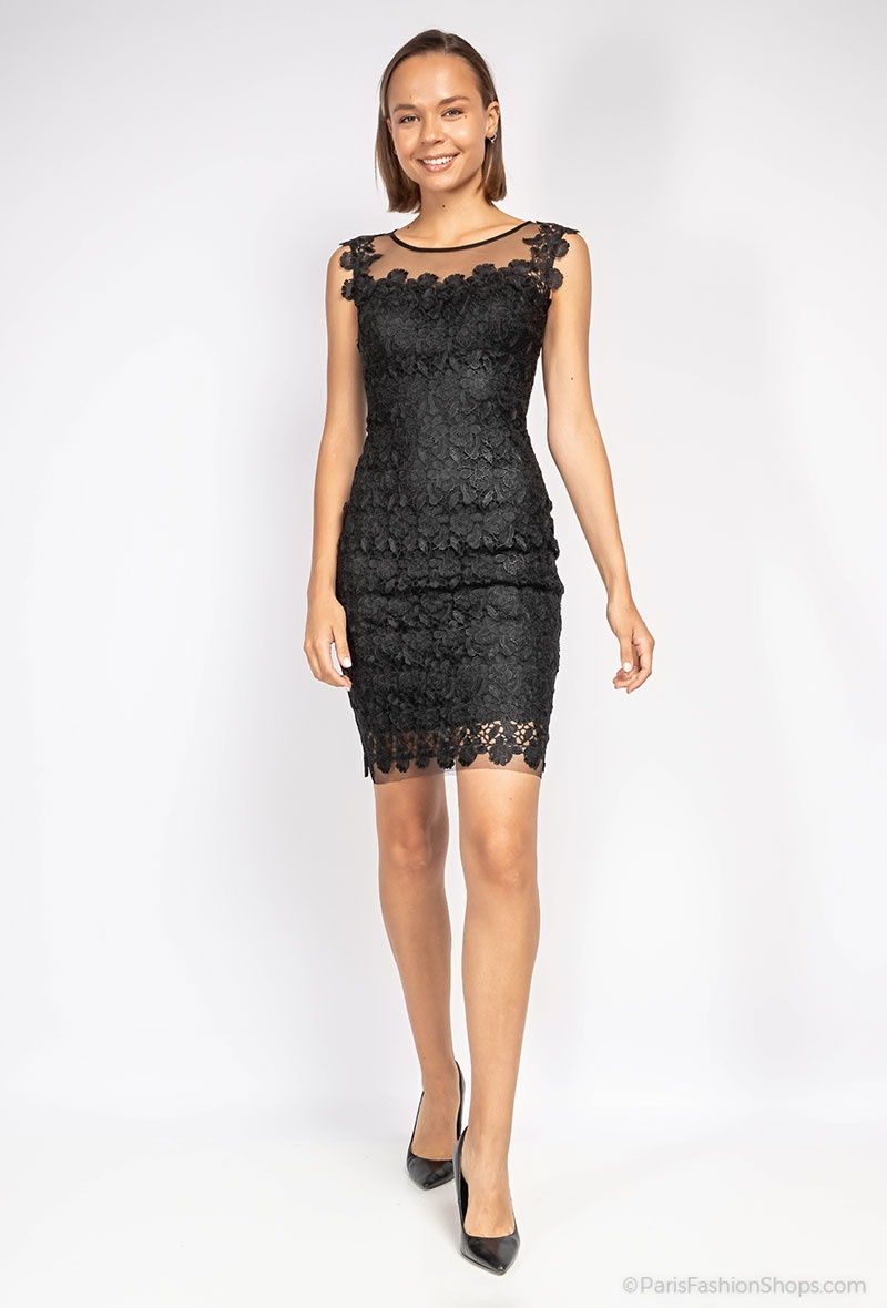 Wholesaler Ashwi - Embroidered evening dress