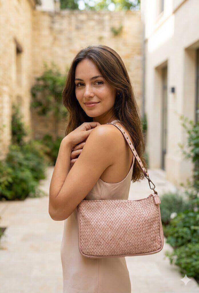 Grossista ASTRA Maroquinerie - Elegante borsa intrecciata