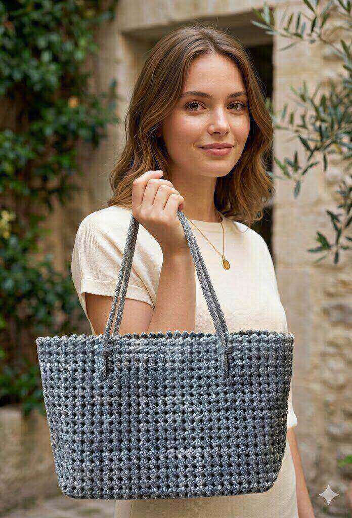 Grossista ASTRA Maroquinerie - Borsa intrecciata elegante