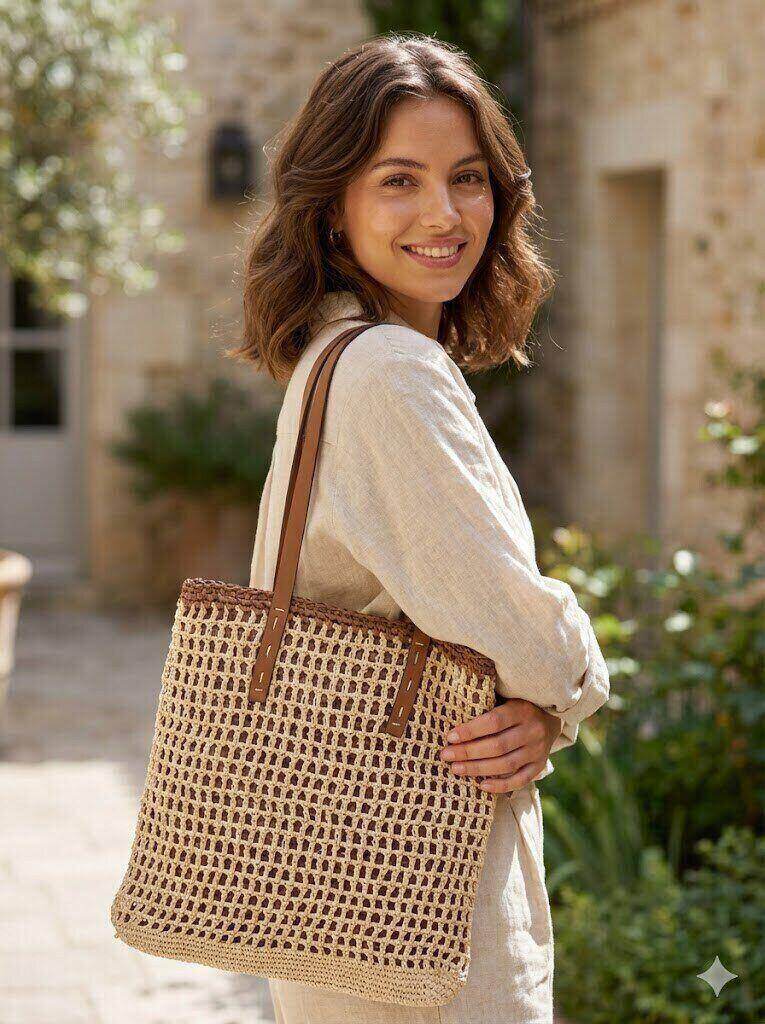 Grossista ASTRA Maroquinerie - Borsa Intrecciata Elegante