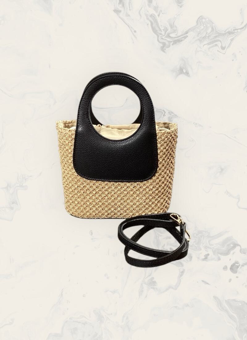 Mayorista ASTRA Maroquinerie - Bolso trenzado elegante