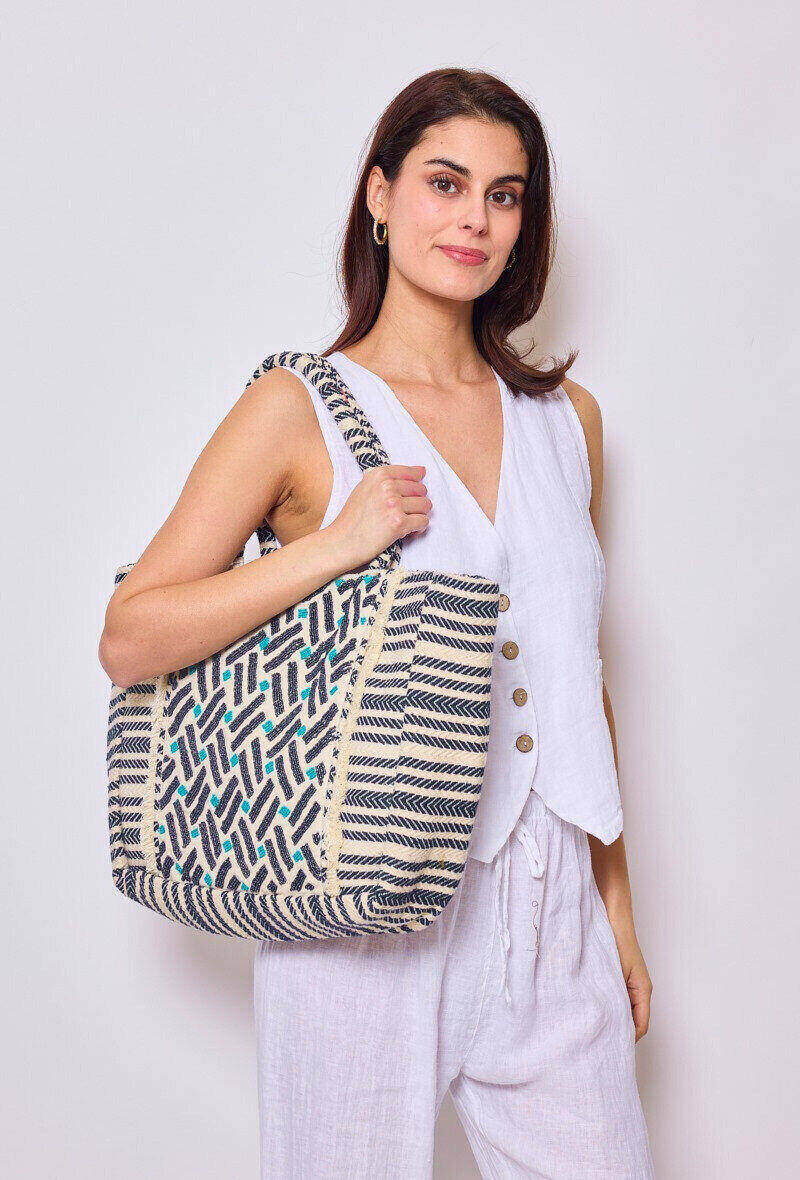 Wholesaler ASTRA Maroquinerie - Zipped beach bag