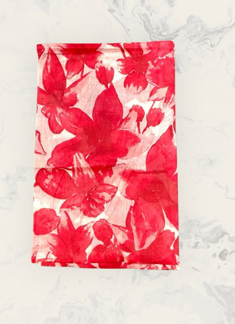Wholesaler ASTRA Maroquinerie - Fluid floral motif scarf