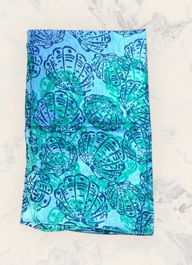 Wholesaler Astra - Scarf printed on marine motifs