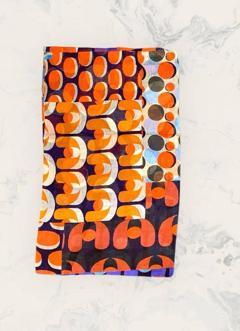 Wholesaler ASTRA Maroquinerie - Exotic Print Scarf 100% Cotton