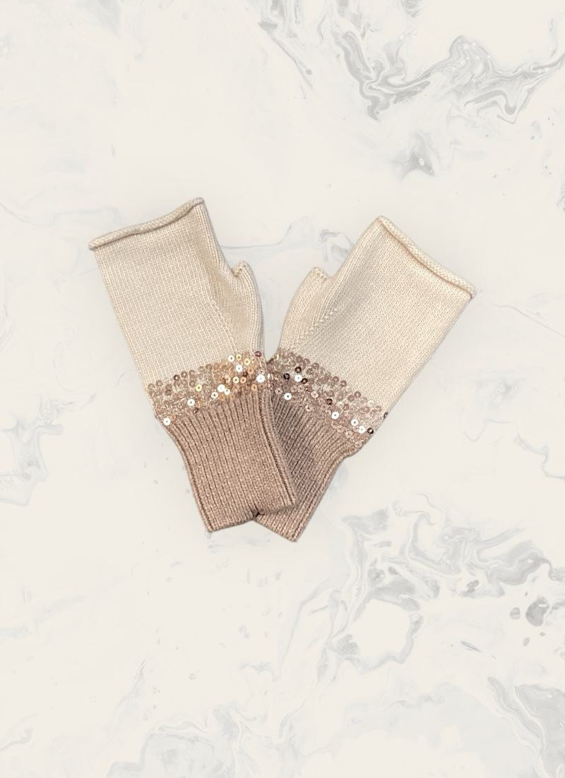 Grossista ASTRA Maroquinerie - Guanti eleganti con paillettes