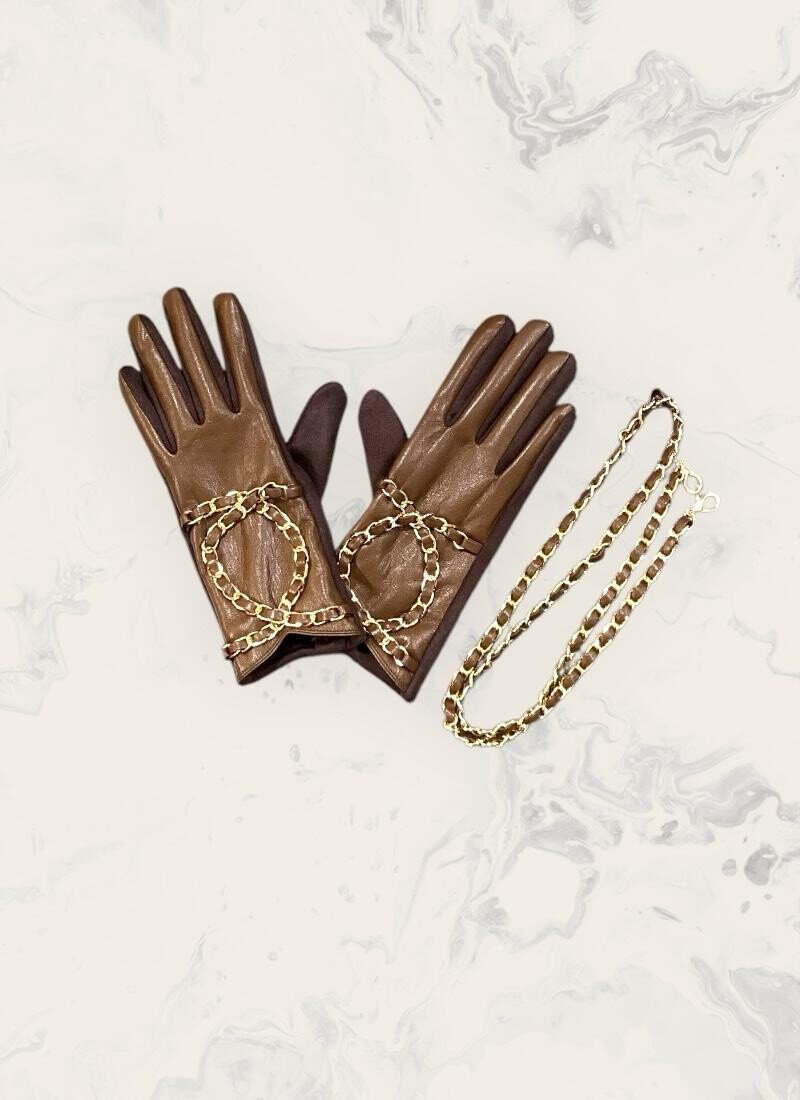 Mayorista Astra - Guantes elegantes con canales de moda