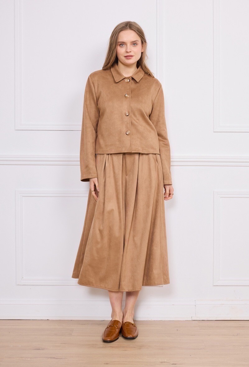 Wholesaler Astra - Pleated skirt with belt