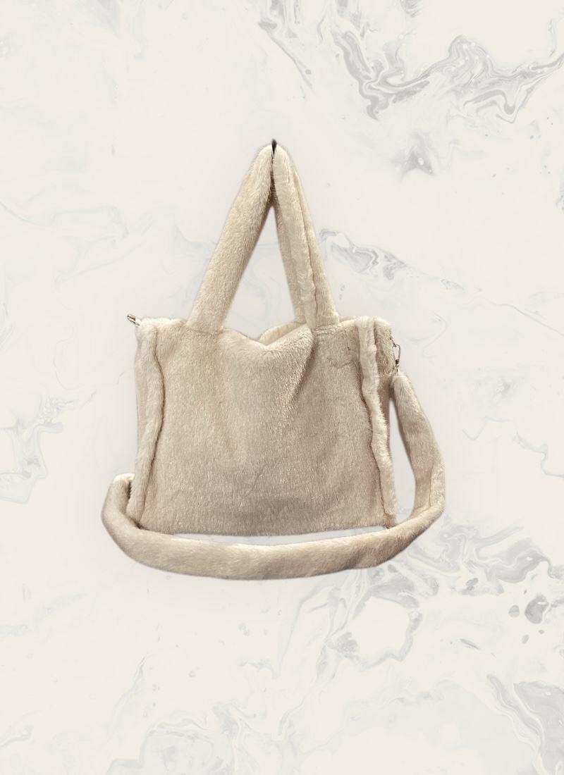 Wholesaler ASTRA Maroquinerie - Trendy plush bag