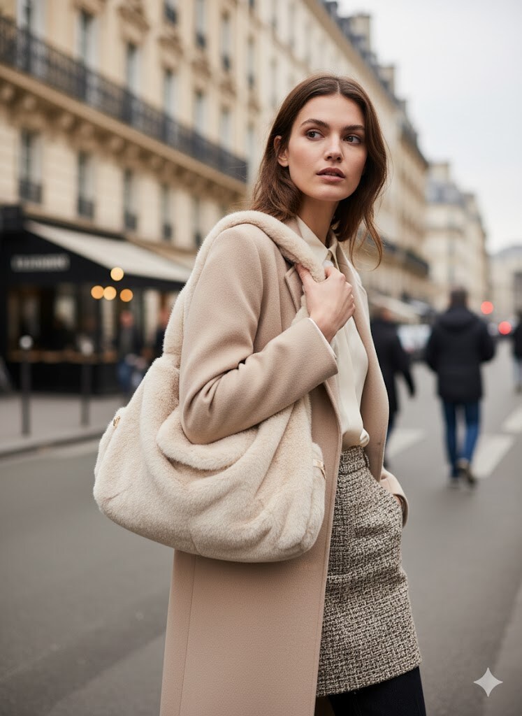 Wholesaler ASTRA Maroquinerie - Soft and chic handbag