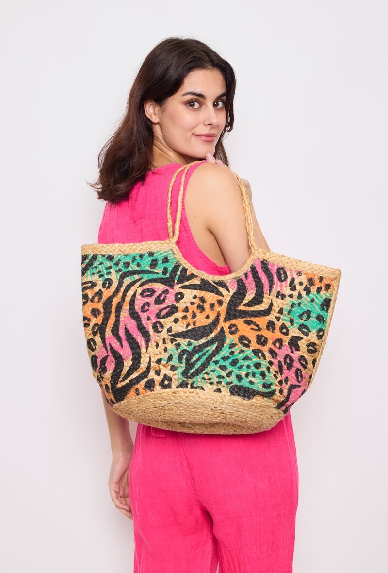 Wholesaler Astra - Printed jute bag
