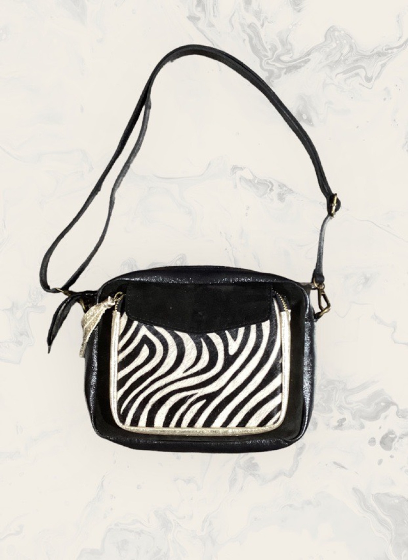 Wholesaler ASTRA Maroquinerie - Shiny animal pattern bag