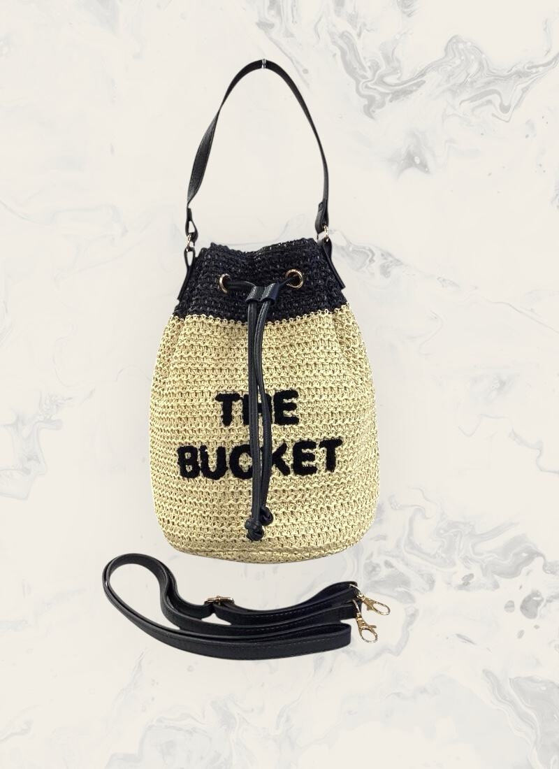 Wholesaler Astra - Trendy woven bucket bag