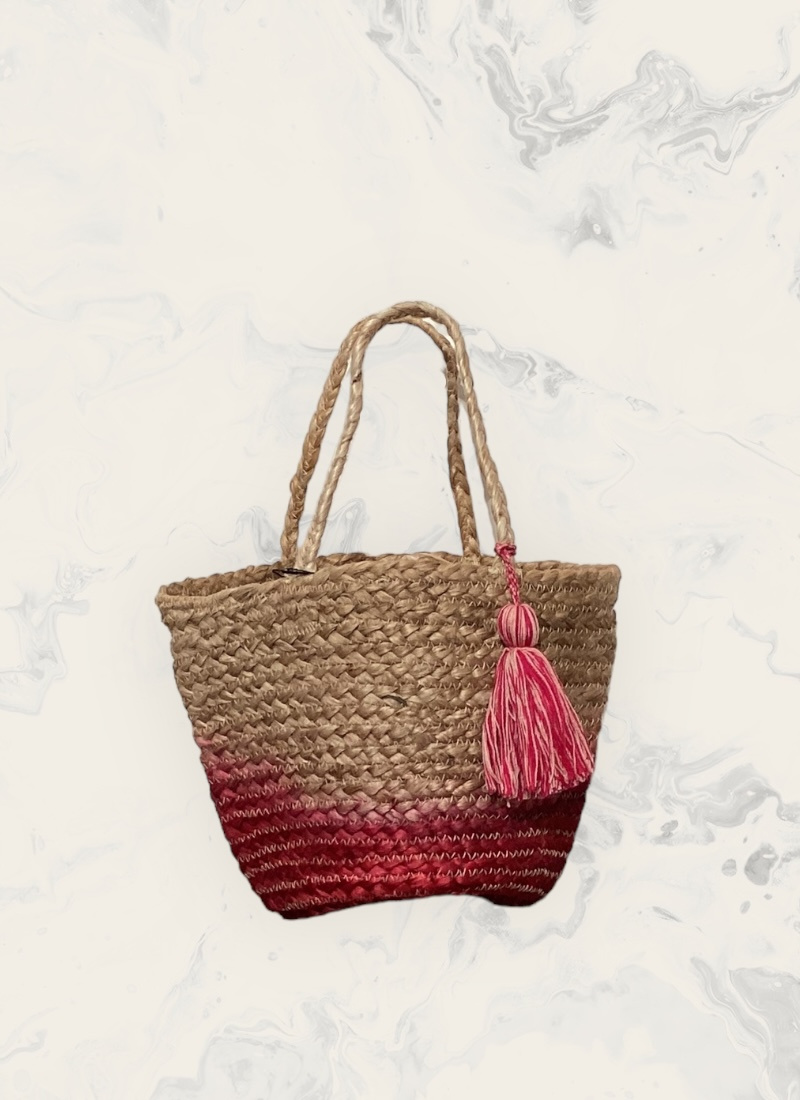 Wholesaler Astra - Cute little jute bag with pompom