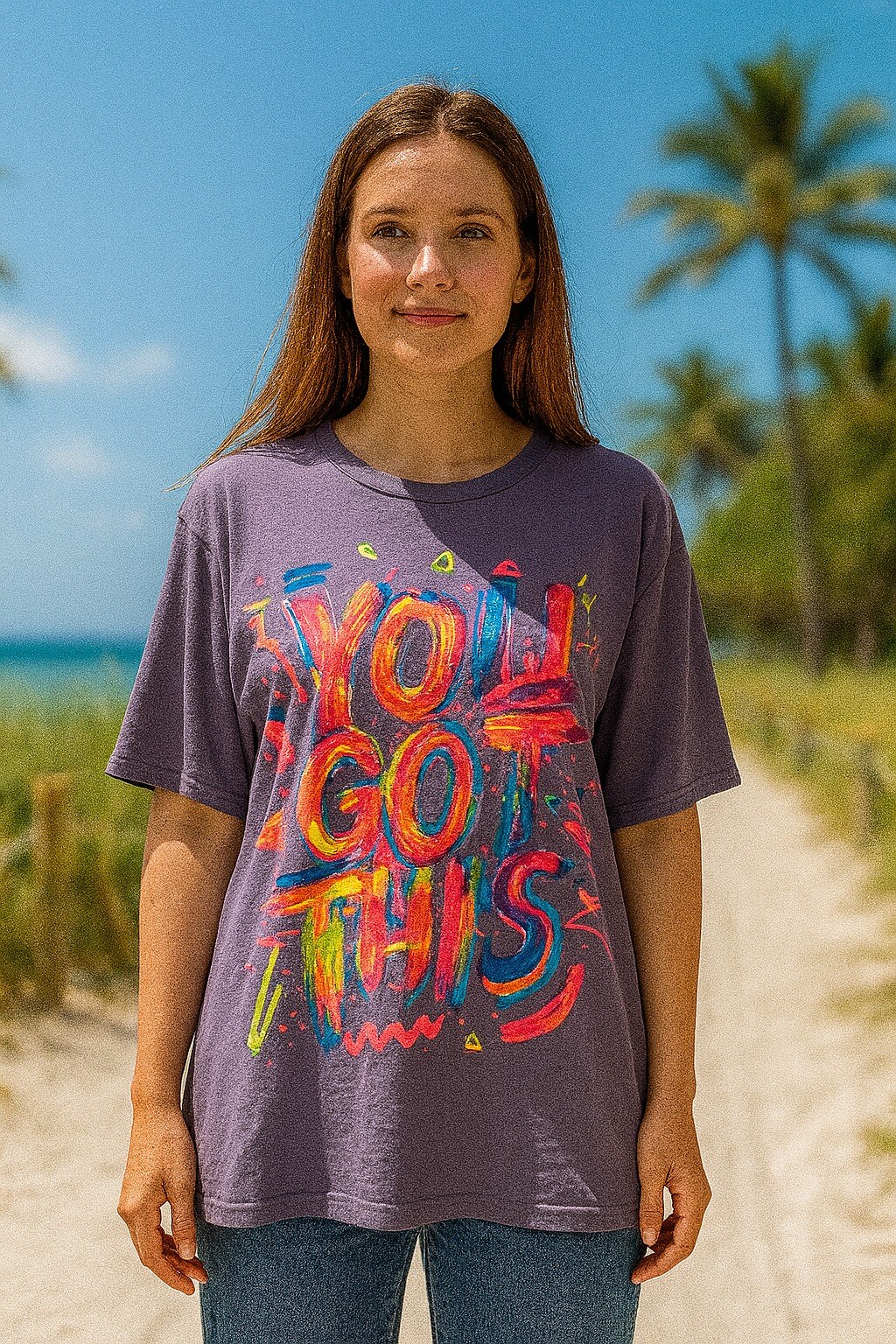 Grossiste ASTRA Maroquinerie - T-shirt imprimé avec slogan