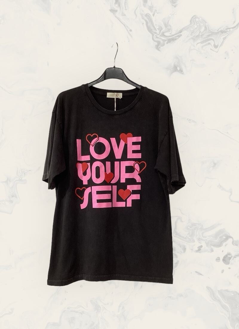 Wholesaler Astra - Heart printed t-shirt