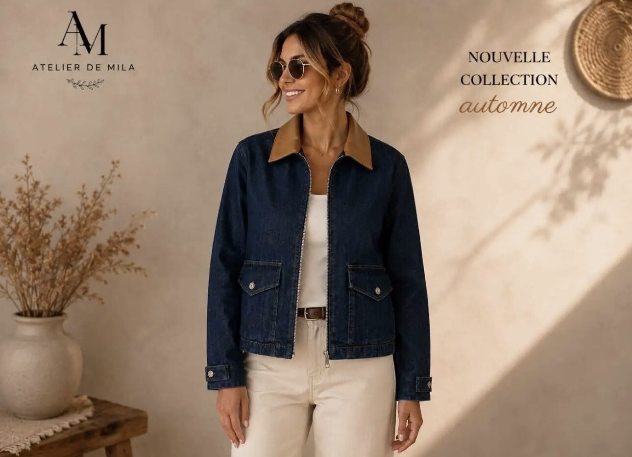 Grossiste Atelier de Mila - Veste jeans