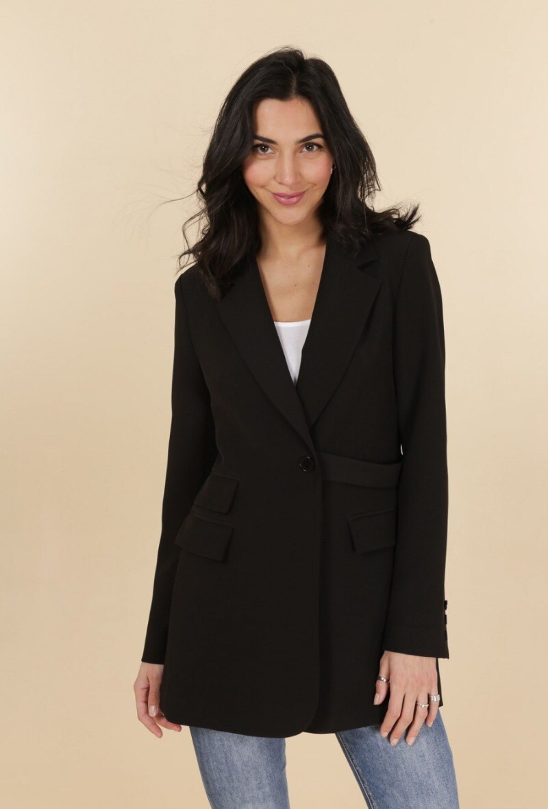 Großhändler Attentif - [Signatur] Cighted Mid-Long Jacket