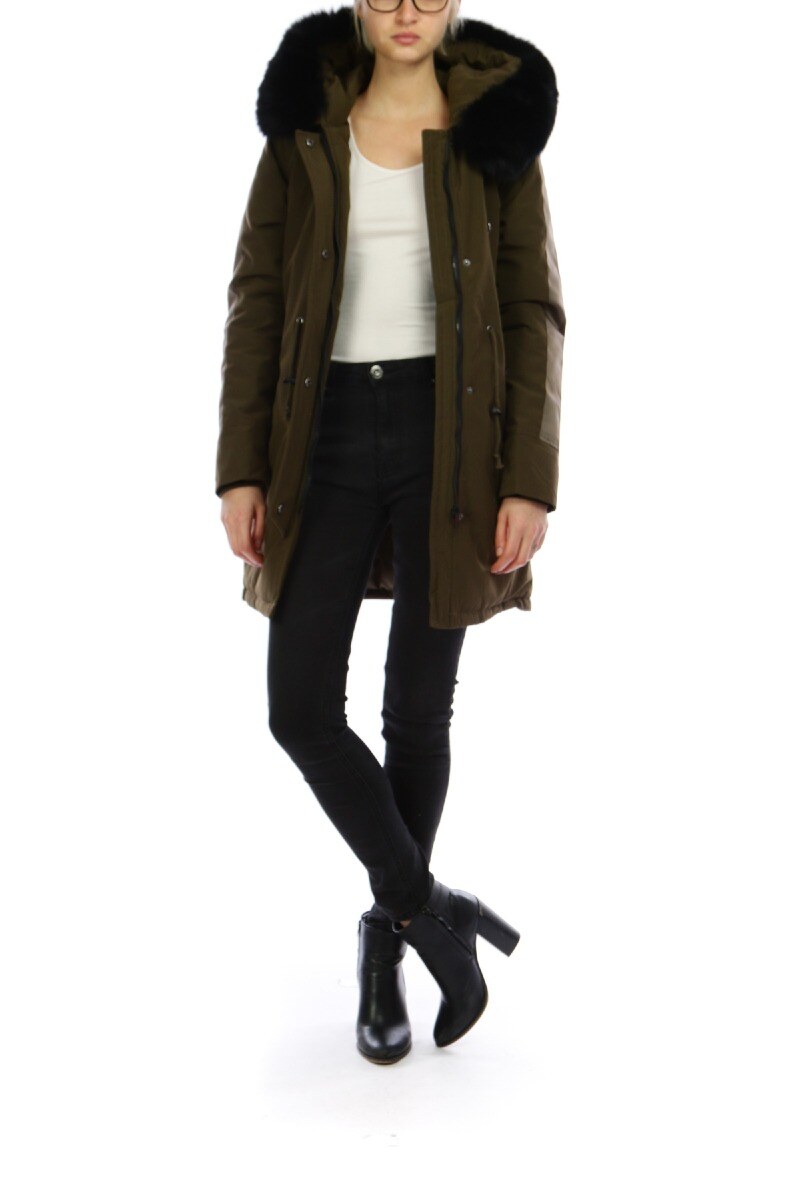 Grossiste Attentif - Parka Véritable Fourrure