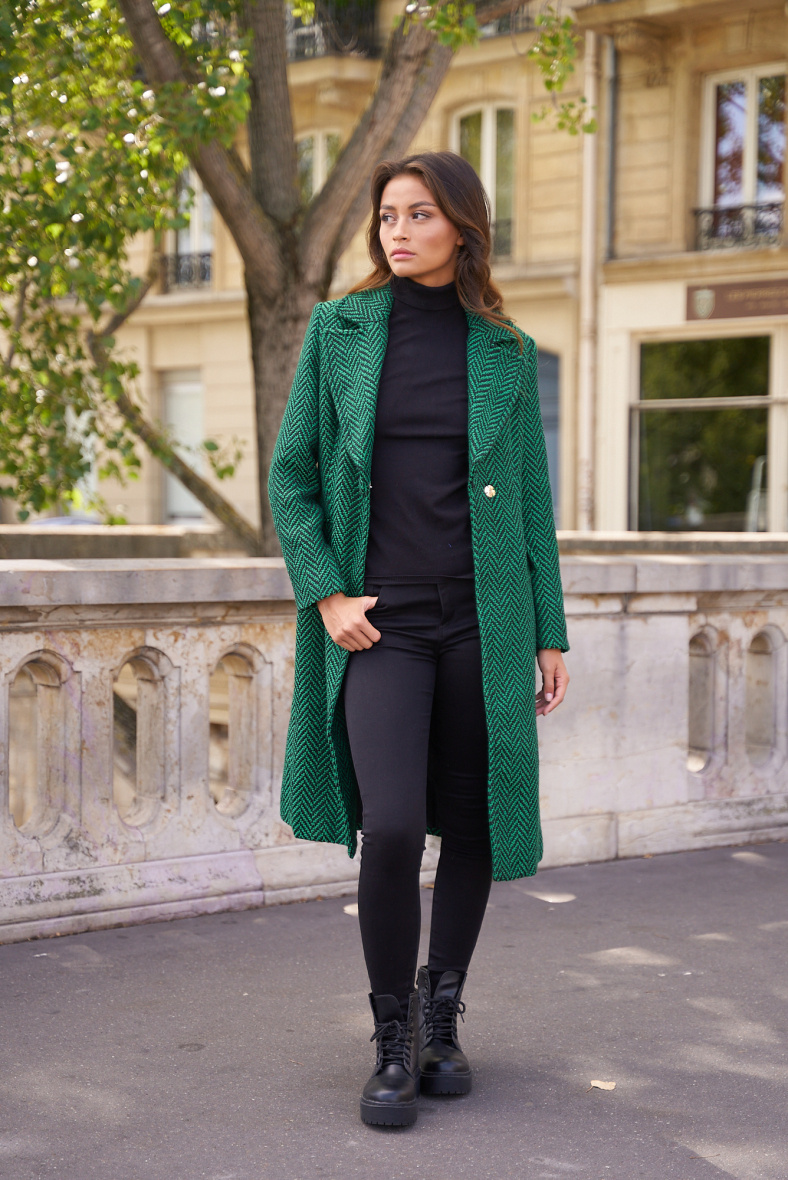 Grossiste Attentif - Manteau long cintré