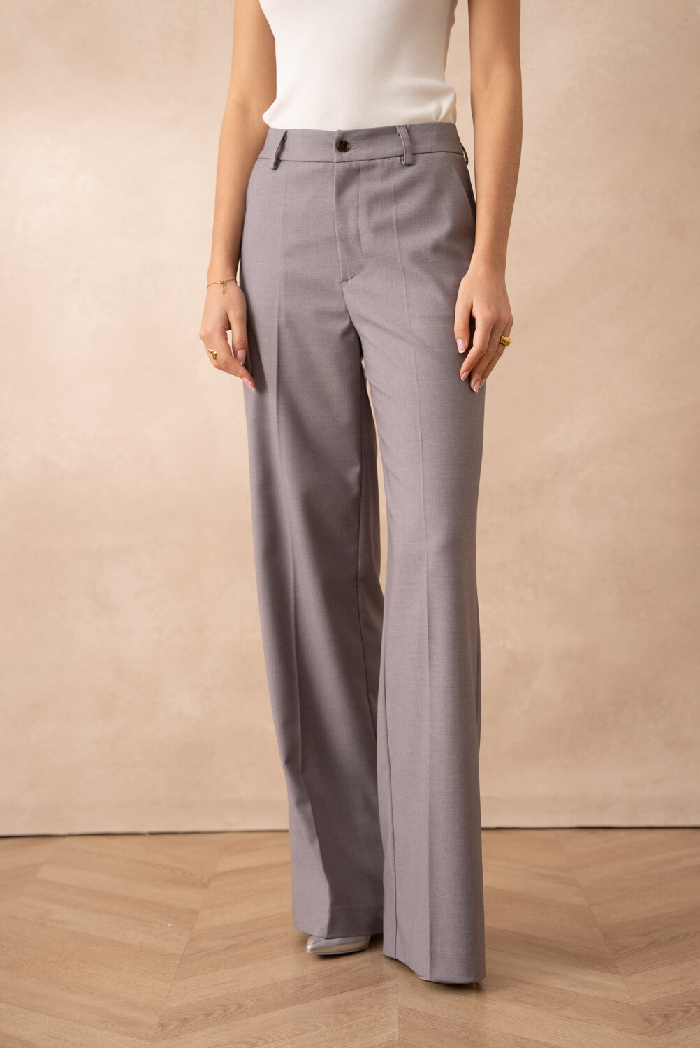 Grossiste Attentif - [Vision] Pantalon coupe droite longue