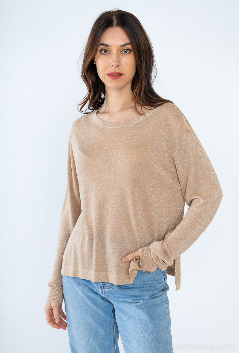 Wholesaler Attrait Paris - Lurex tank top