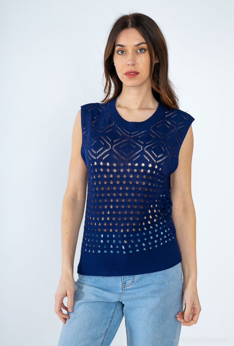 Mayorista Attrait Paris - Camiseta sin mangas de lúrex