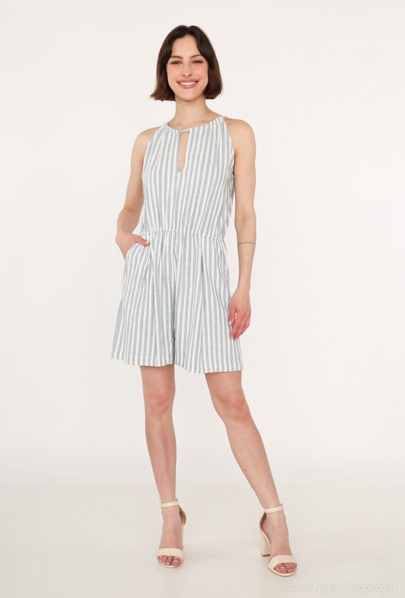 Wholesaler Attrait Paris - Playsuit with spaghetti straps