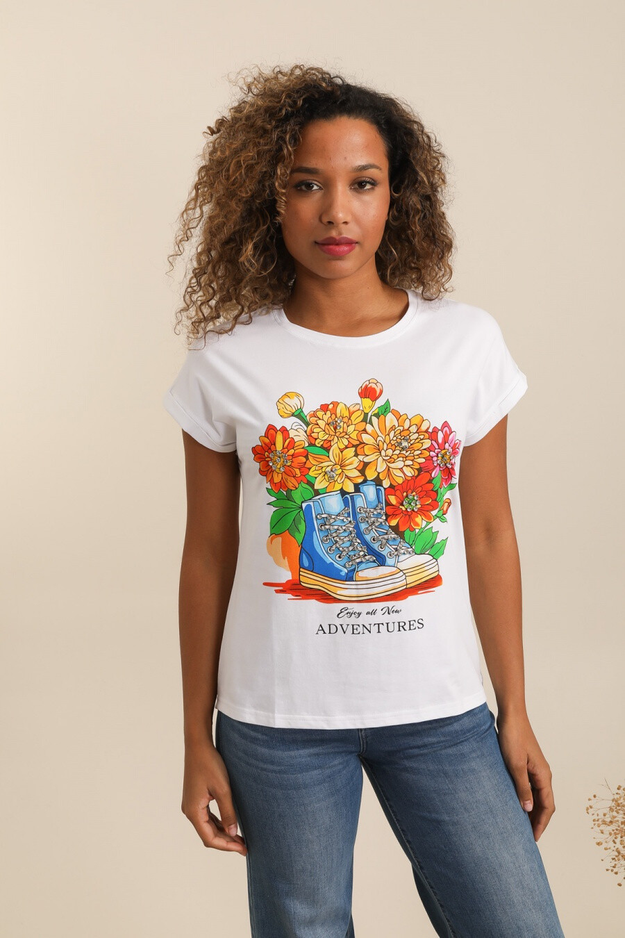 Mayorista Attrait Paris - Disfruta de todas las nuevas aventuras Camiseta de algodón