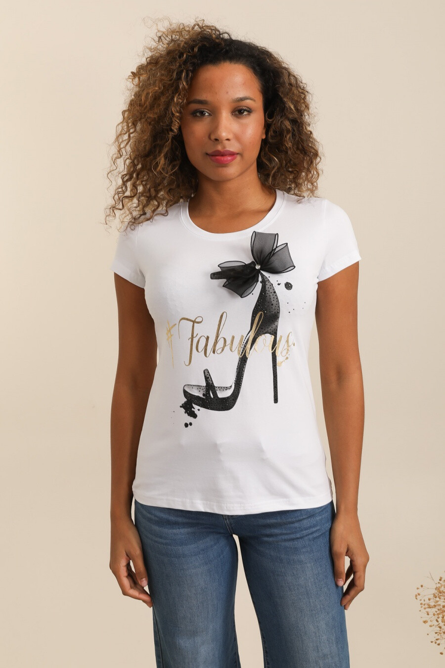 Mayorista Attrait Paris - Fabulosa camiseta de algodón