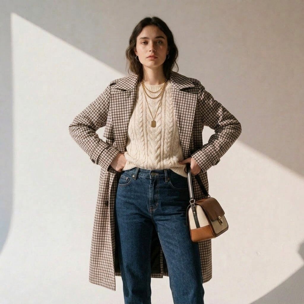 Grossista Attrait Paris - Trench lungo con cintura