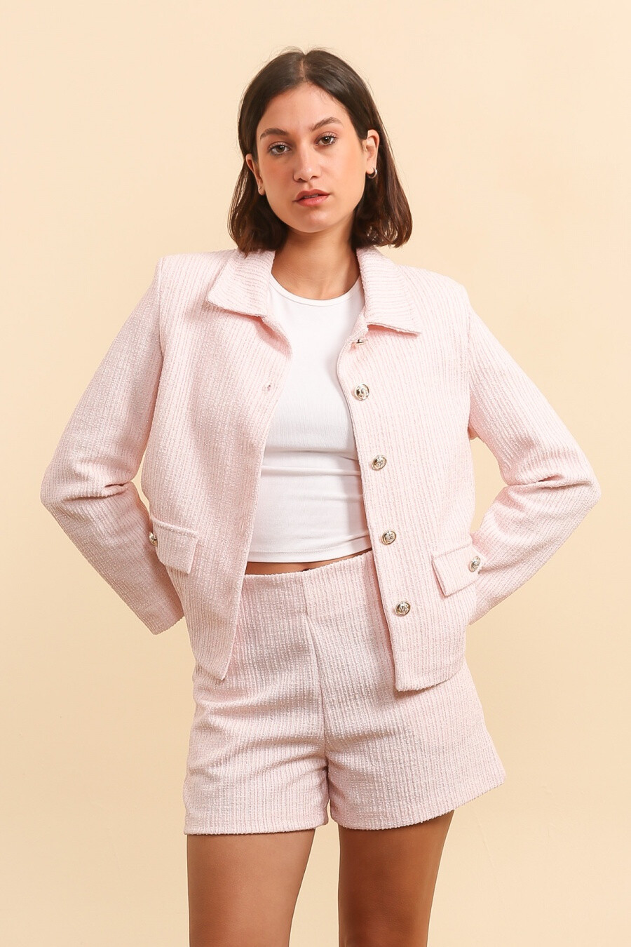 Mayorista Attrait Paris - Chaqueta de tweed