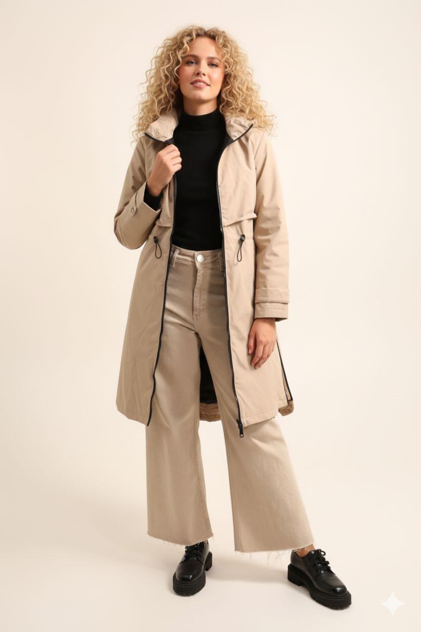 Grossiste Attrait Paris - Imperméable long et élégant