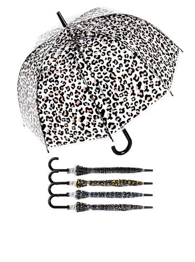Grossiste AUBER MARO - M&LD - Parapluie long transparent Grossiste AUBER MARO - M&LD - Parapluie long transparent