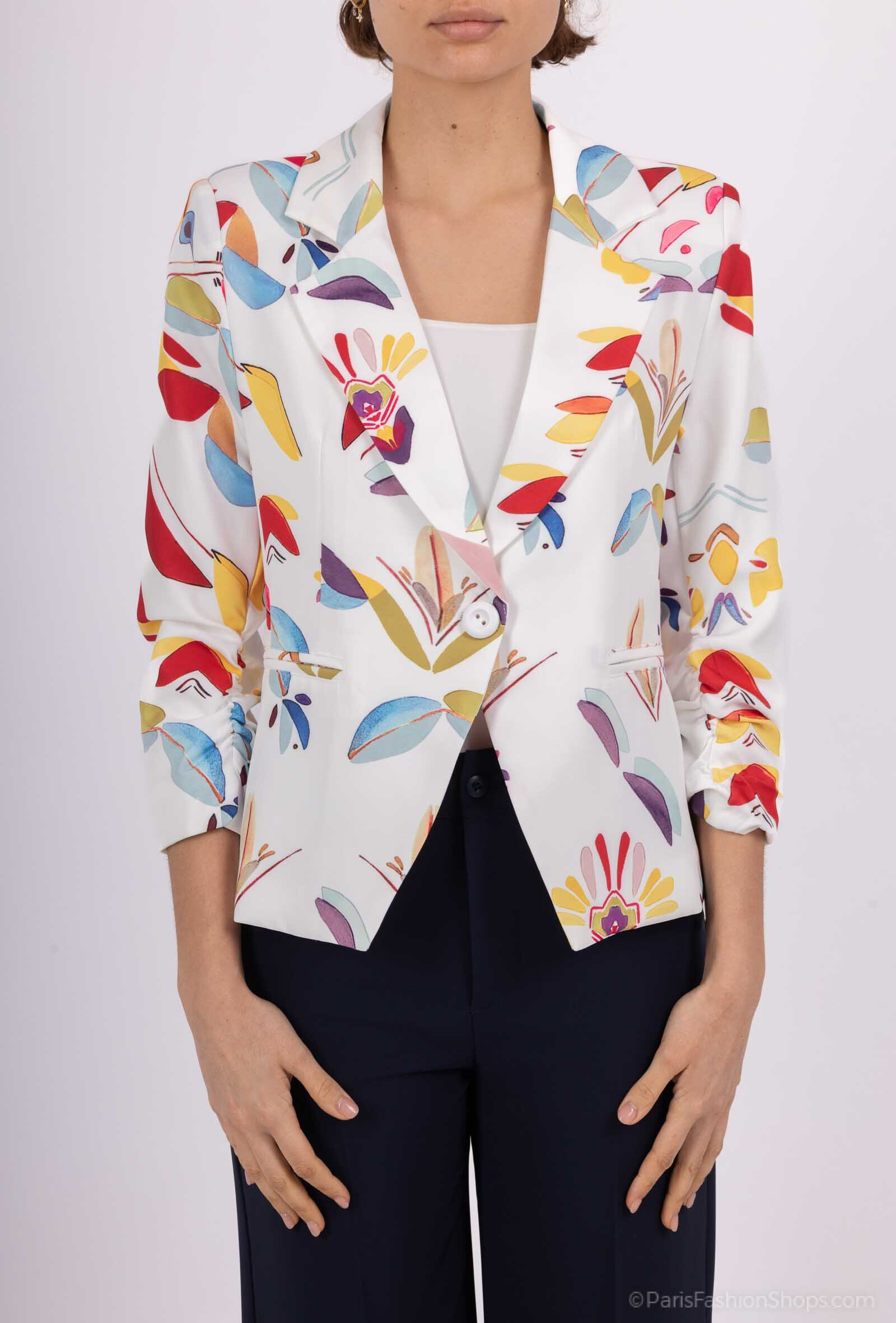 Wholesaler Audrey - Printed blazer