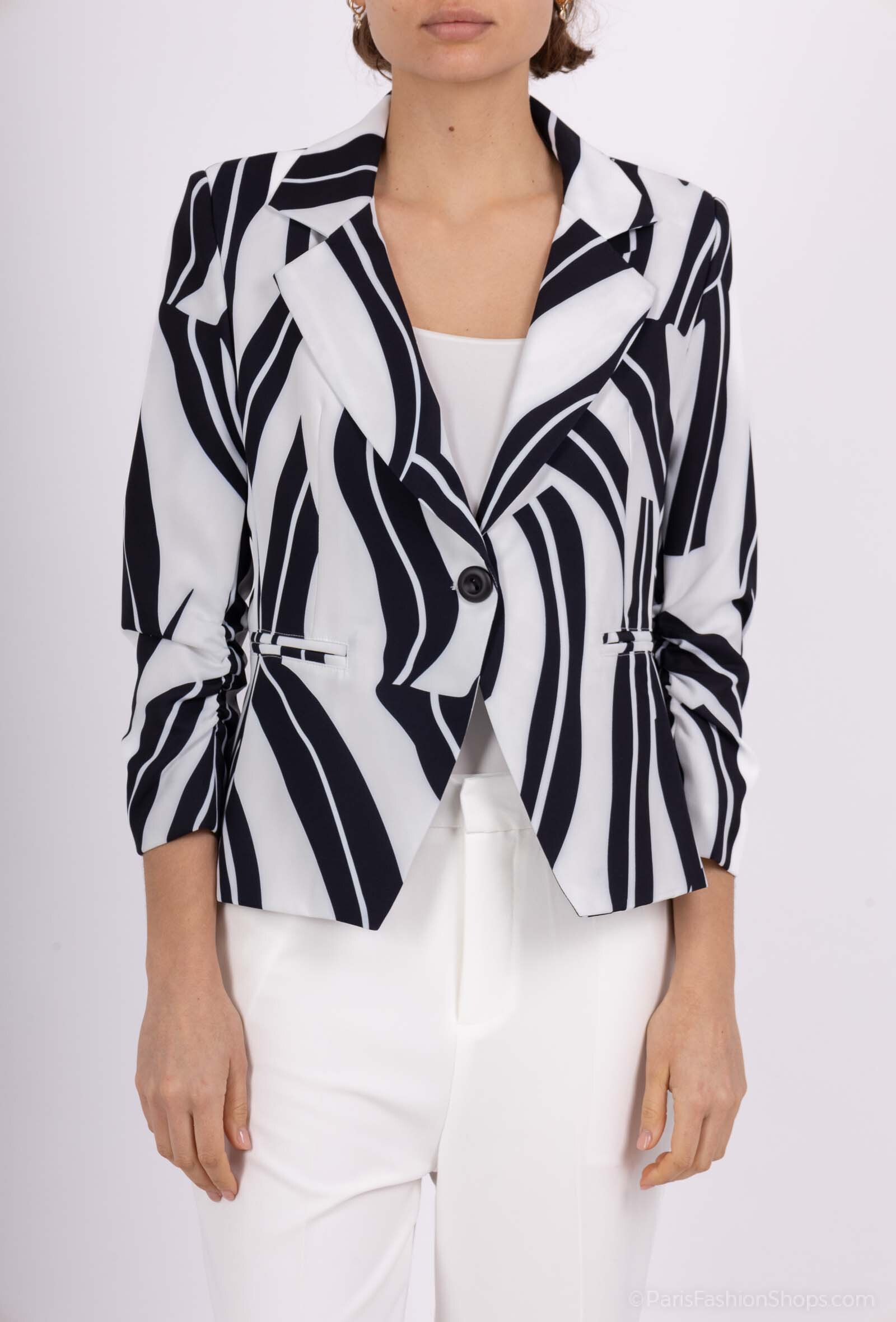 Grossista Audrey - Blazer stampato