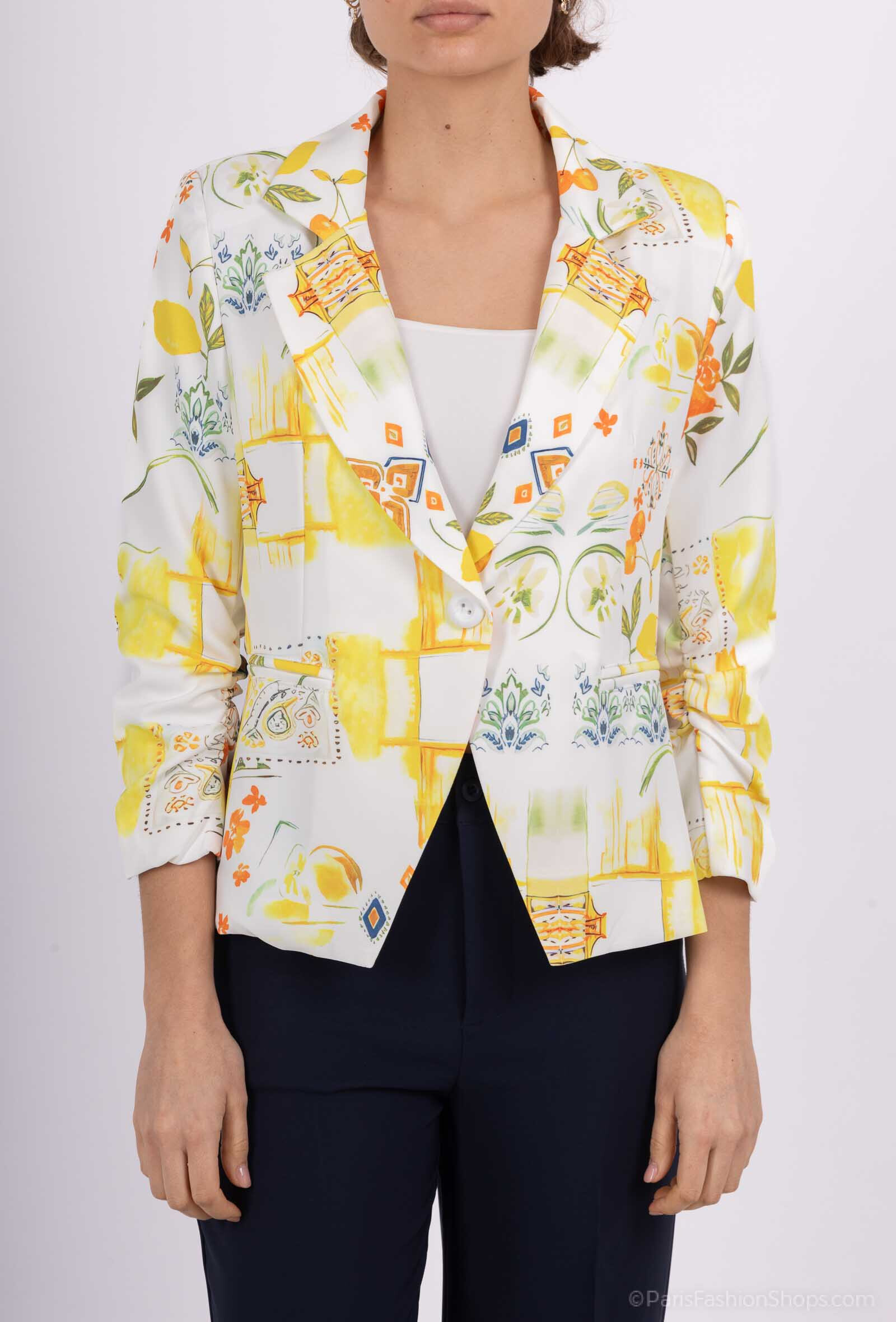 Wholesaler Audrey - Printed blazer